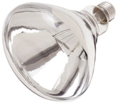 Satco S4999-250R40 Clear Heat Lamp bulb delivering warm, steady heat for kitchens.