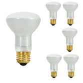 Satco S8519 45W R20 incandescent bulb for recessed lighting, warm glow