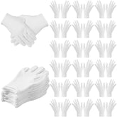 SATINIOR cotton gloves XL packaging view, convenient for storage and reuse.