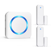Satisure door sensor chime front view for home safety alerts.