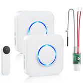Satisure doorbell extender kit for Nest Wired at the front door with two receivers