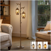 Scenekoy tree trunk lamp base offers sturdy support for stable setups.