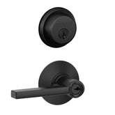 Schlage FB50 exterior deadbolt with key for secure entry