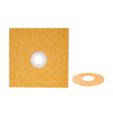 Schluter Kerdi prefabricated sloped shower tray with center drain for quick waterproof tile installation