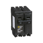 Schneider Electric Homeline 70A mini breaker front view for quick residential protection.