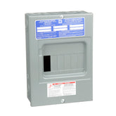 Square D HOM612L100SCP front view with 12 circuits for organized power distribution