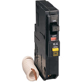 Schneider Electric QO115GFICP front view of the 15A GFCI breaker for panel installations.