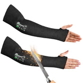 Schwer PM916 arm sleeve with ANSI A9 cut protection for safer handling of glass and metal