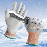 Schwer winter gloves with PU coating on palm for secure anti-slip grip.