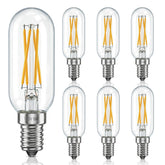 SCNNC E12 dimmable chandelier bulb showing energy efficiency and 600 lumens
