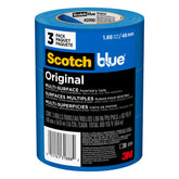 ScotchBlue Original tape on wall for crisp edges and easy removal