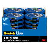 ScotchBlue Original painter's tape blue roll protecting walls for crisp edges