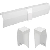 SDSNTE 6ft baseboard cover slip-on for neater room and safer heating