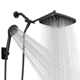 SeaCity 10-inch wide rain shower head delivers expansive coverage for a spa-like shower.