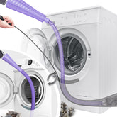Sealegend dryer vent cleaner kit purple attachment helps reach tight vents for deep lint removal.