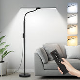 Seaside Village LED Floor Lamp with remote control for easy operation