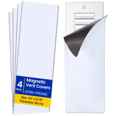 Seatern magnetic vent cover seals steel vents with 650 Gauss strength.