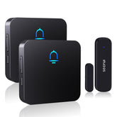 SECRUI wireless door chime receiver compact for unobtrusive placement and clear alerts.