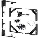 Securitoday gate hardware kit for wood fence with hinges enables smooth, durable operation.