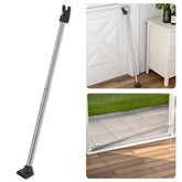 SecurityMan 3-in-1 door security bar installed on a door frame for added security.