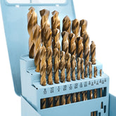 SEDIANAS cobalt drill bits set, front view, ideal for precise drilling in hardened metals.