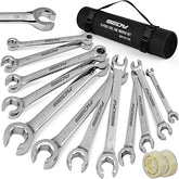 SEDY flare nut wrench set organized in the pouch for quick brake line repairs.