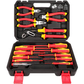 SEDY insulated screwdriver set with magnetic tips for precise fastener handling.