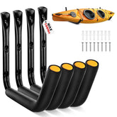 SEDY kayak wall mount with a 15-inch hook for secure, space-saving storage.