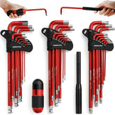 Sedy long-arm ball-end hex torx set with grip handle for tight spaces.