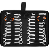 SEDY premium midget wrench set in a compact pouch for portable, organized tool storage.