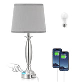 Seealle bedside lamp touch-control for effortless night-time brightness control.
