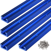 SeekLiny 48-inch blue double-cut T Track for precise guidework.