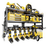 SEENWUUN power tool organizer wall mount with 320 lb capacity for heavy tools