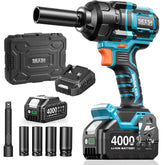 Seesii impact wrench setup for efficient tire changes and DIY projects.