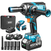 Seesii cordless impact wrench in use for automotive repair and heavy-duty tasks