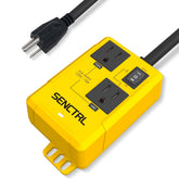 Senctrl AVS2000 front view shows compact control for reliable dust management