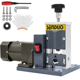 SENDUO automatic wire stripper front view showing steady 25W power for efficient stripping