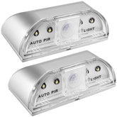 SENHAI keyhole light on door illuminates entryways for safer nighttime navigation.