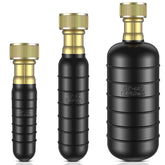 Senshare Drain Bladder small 1-2 inch in action unclogs kitchen sinks safely.