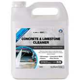 Serveon H2600 concrete cleaner on stained driveway lifting oil and dirt