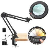Seylae 10X magnifying glass with light for precise closework at the craft table.