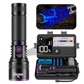 Shadowhawk 365nm flashlight with filter lens for high-contrast stain detection