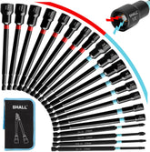 SHALL nut driver set, 6-inch length ideal for reaching tight spaces