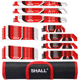 SHALL 34-piece blades for wood metal and plastic cuts with precision