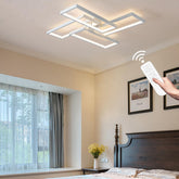 Shine LUEST 26-inch square LED ceiling light delivers broad, even illumination.