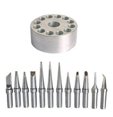 ShineNow ET tips for Weller – 12-piece set for precise soldering.