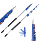 Shinming telescoping pole fully extended for high spaces painting