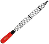 Shinto Saw Rasp Planer blade close-up highlighting SK steel durability