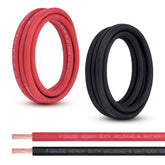 Shirbly 4-gauge red battery cable for high-current automotive use