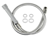 SHLLKTTRY 44in pre-rinse hose offers flexible reach for efficient rinsing